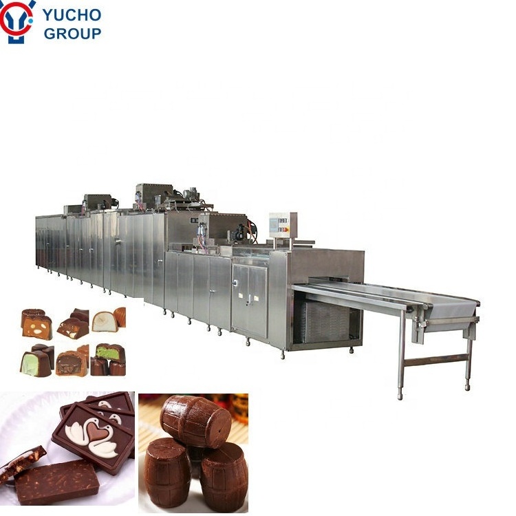 Automatic Ball Manufacturing Equipment  Chocolate Making Machine Chocolate Depositing Production Line