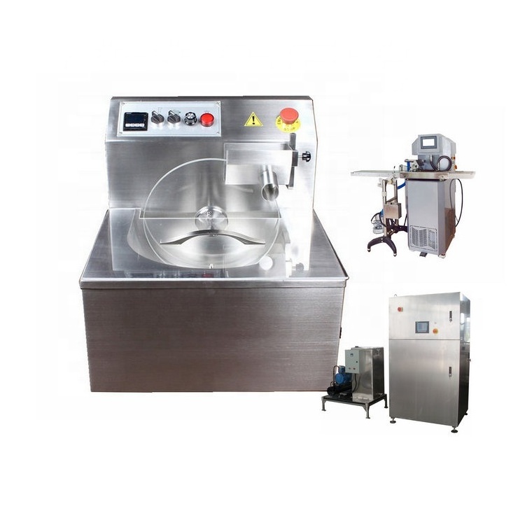 Industrial continuous wheel chocolate tempering machine equipment chocolate melting machine