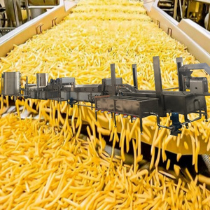 Fresh Potato Chips Making Machine Frozen French Fries Machine French Fries Production Line