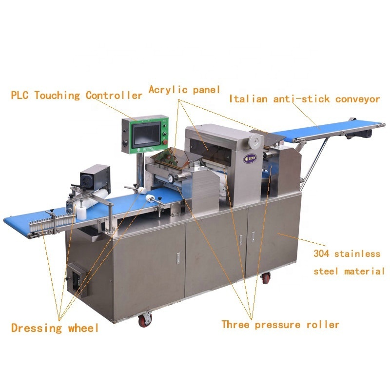 Automatic Commercial Bakery Machinery Bread Moulding Machine And Bread Loaf Making Machine