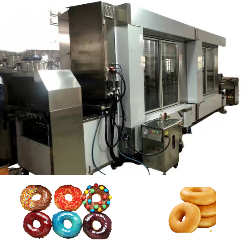 Small automatic ball donut filling fryer machine