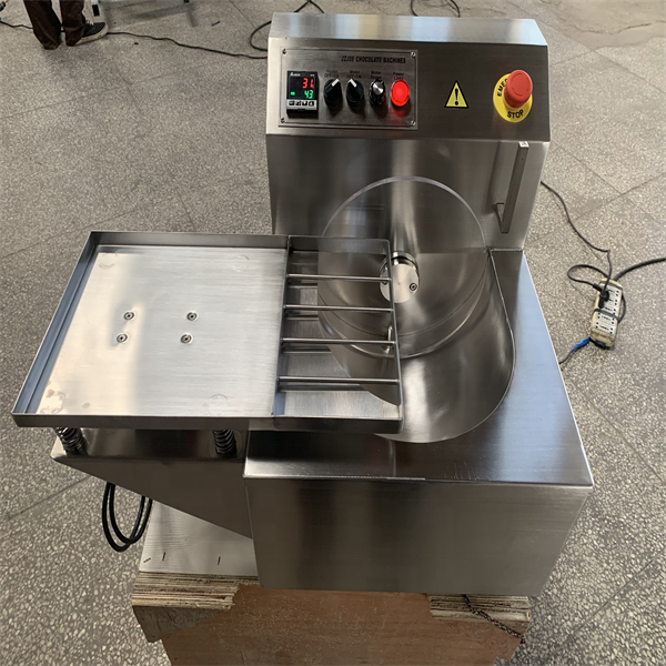 Industrial continuous wheel chocolate tempering machine equipment chocolate melting machine