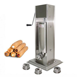 Churros machine with fryer churros filler with cabinet 3L churros filling machine