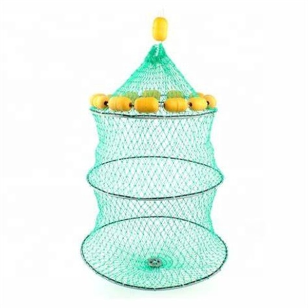 Fish Trap Net Scallop Pearl  Aquaculture Equipment Traps Scallop Cage Lantern Net for Oyster Shellfish Culture