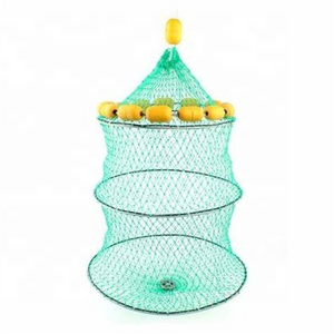 Fish Trap Net Scallop Pearl  Aquaculture Equipment Traps Scallop Cage Lantern Net for Oyster Shellfish Culture