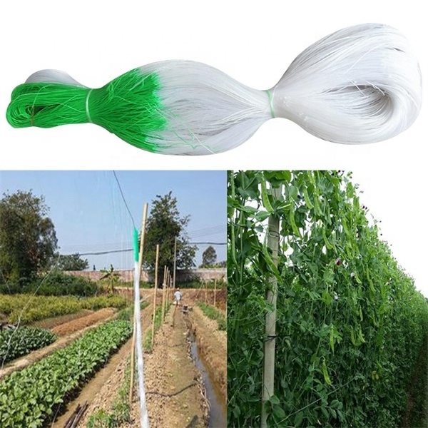 good quality high strength plant plastic trellis support cucumber net