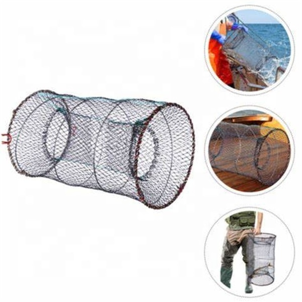 Fish Trap Net Scallop Pearl  Aquaculture Equipment Traps Scallop Cage Lantern Net for Oyster Shellfish Culture