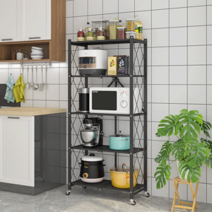 high quality cabinet open shelf kitchen cabinets household kitchen sundries storage shelf