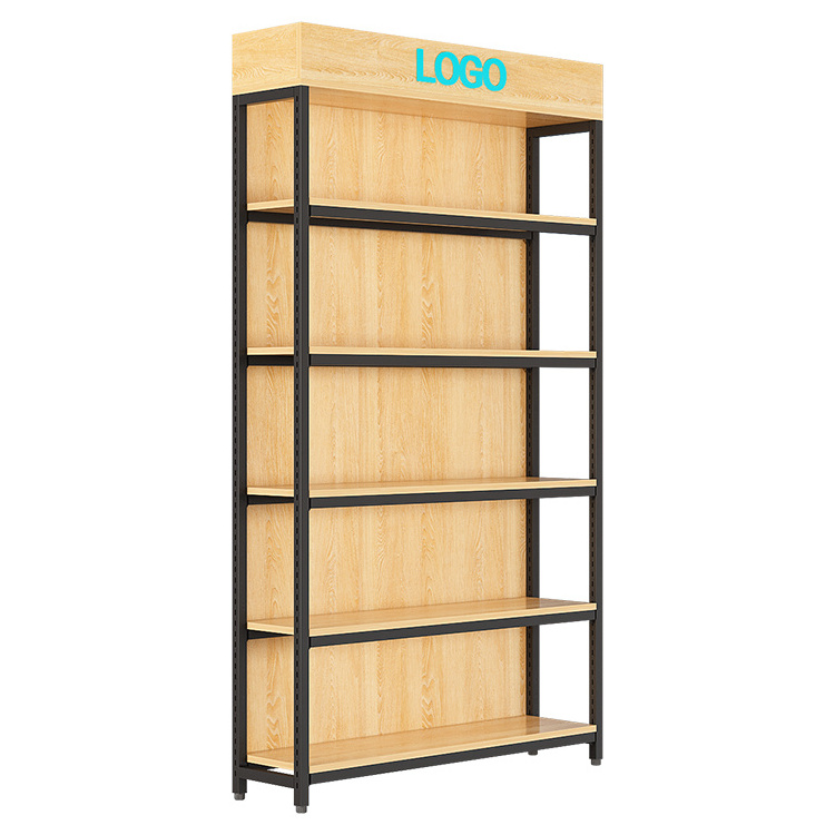 Eupo Style Grocery Store Display Racks shelves General Store Supermarket Shelf Gondola Shelving