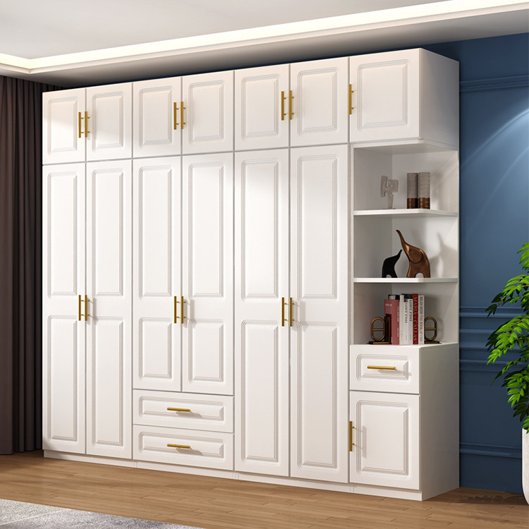 Environmentally Friendly Laminate Wardrobe Wood Bedroom Wardrobe Closet Armoire For Bedroom