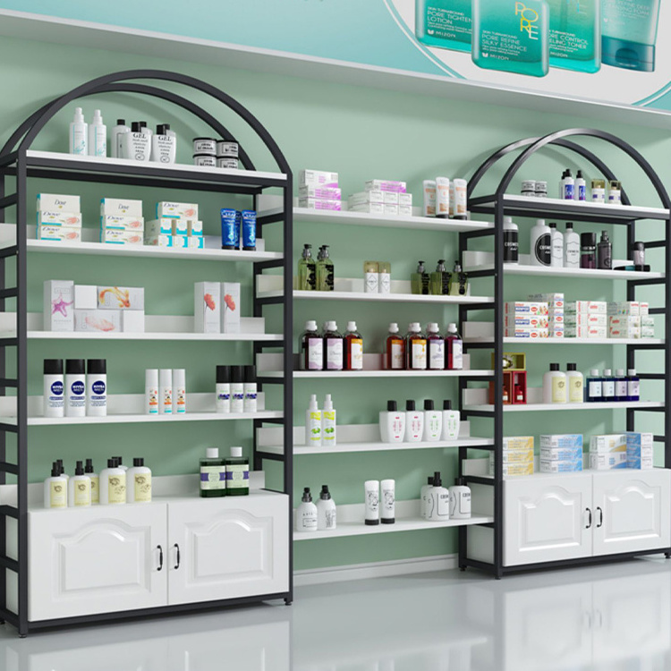 Customized Design Display Shelves Cosmetics Display Cabinet  For Cosmetics Store