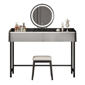 Nordic Modern Dressing Table Bedroom Furniture Light Luxury Integrated Dresser Table