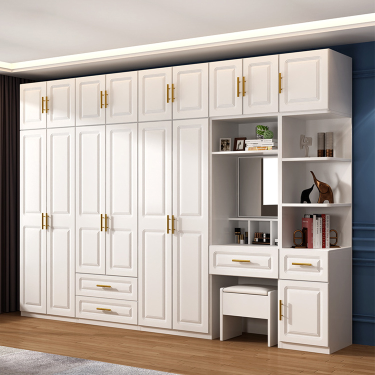 Environmentally Friendly Laminate Wardrobe Wood Bedroom Wardrobe Closet Armoire For Bedroom