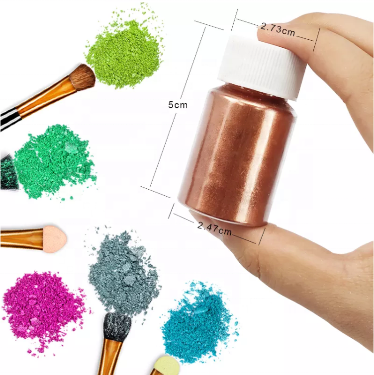 customization pigment sets cosmetics grade pearlescent holographic mica powder set manufacturer