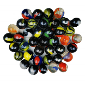 Colorful Glass Marbles 14mm Game Pinball Machine Cattle Small Marbles glass ball toys Machine Beads