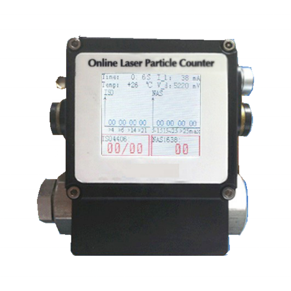 Real-Time Online Laser Particle Counter for Accurate Oil Contamination Monitoring