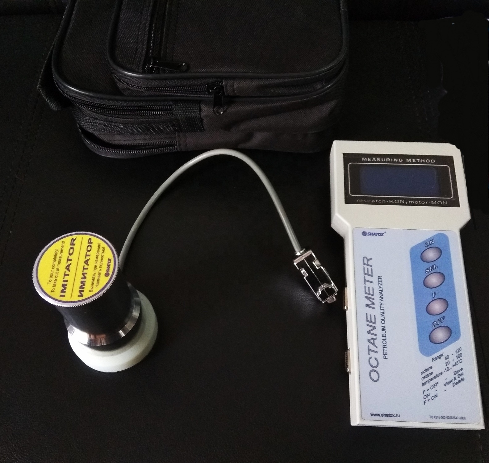 Portable Octane Analyzer Cetane Meter for gasoline and diesel quality