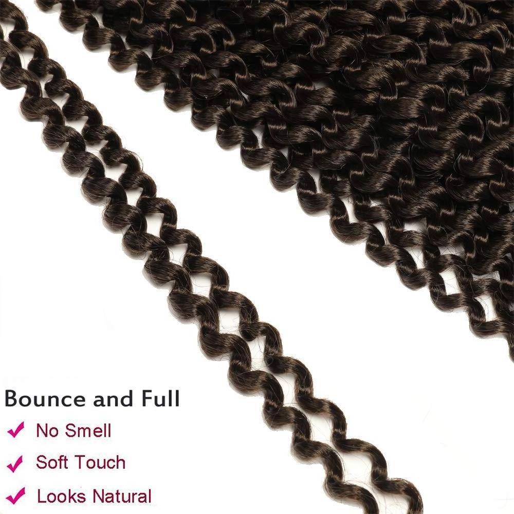 Free Sample Wholesale Pre Looped 1b/27 Value Pack Ombre 613 18inch Braid Water Wave Passion Twist Braiding Hair