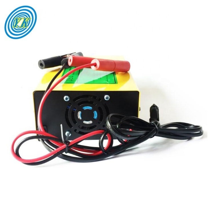 portable multifunction 12v 24v 10a lead acid car battery chargers