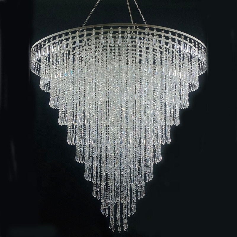 luxury ceiling chandelier modern large chandeliers for wedding high ceiling decorations