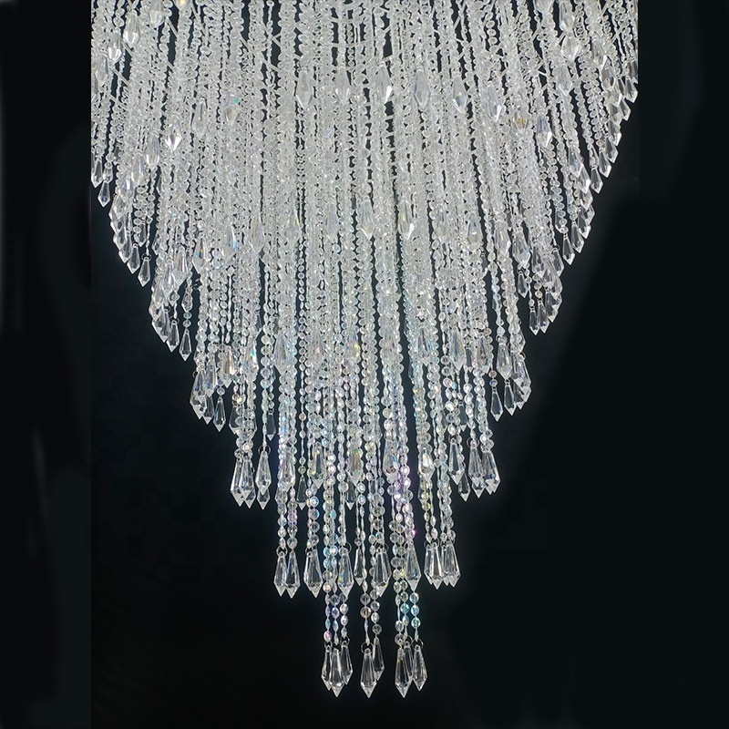 luxury ceiling chandelier modern large chandeliers for wedding high ceiling decorations