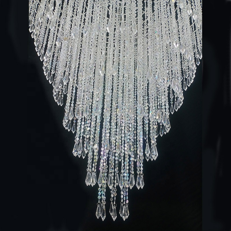 luxury ceiling chandelier modern large chandeliers for wedding high ceiling decorations