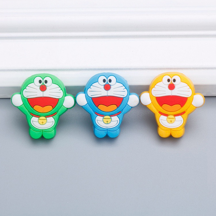 High Quality Cute Cabinet Drawer Dresser Pull Handles PV Kids Bedroom Cartoon Handles And Knobs