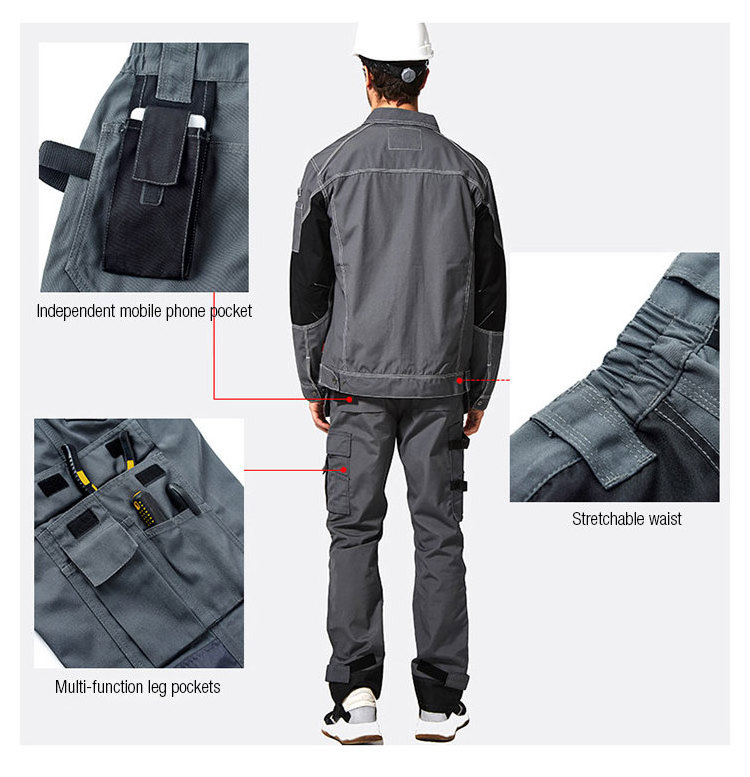 Yuda Custom Tactical Pants Security Guard Uniform Workwear Multi Pockets Mens Tactical Cargo Pants