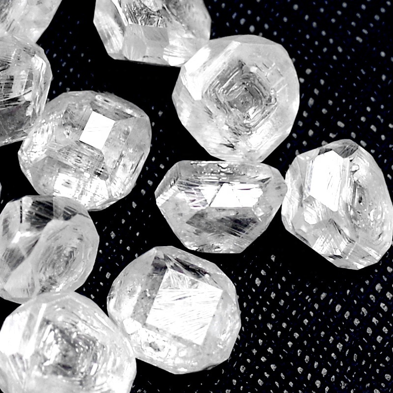 Uncut lab grown rough diamond vvs diamonds hpht raw synthetic diamond 010 on sale