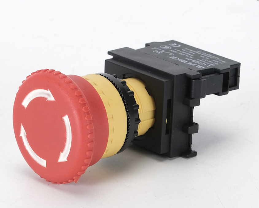 LA38  knob switch Power switch two-speed three-speed self-locking self-reset 22MM mechanical Push button switch