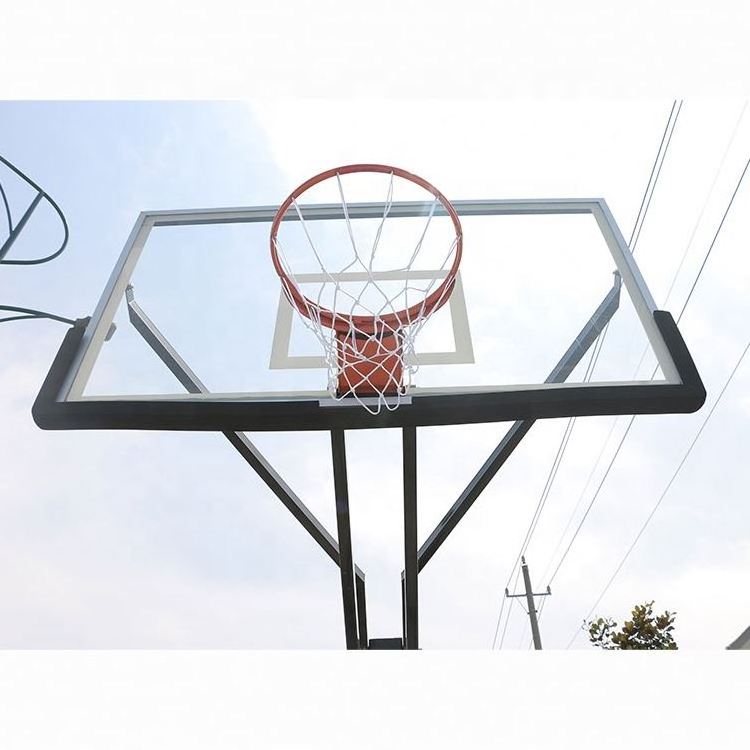 A-1029UI Wholesale Adjustable Standard stand Basketball Stand hoops inground adjustable portable Basketball Backboard Stand 10ft