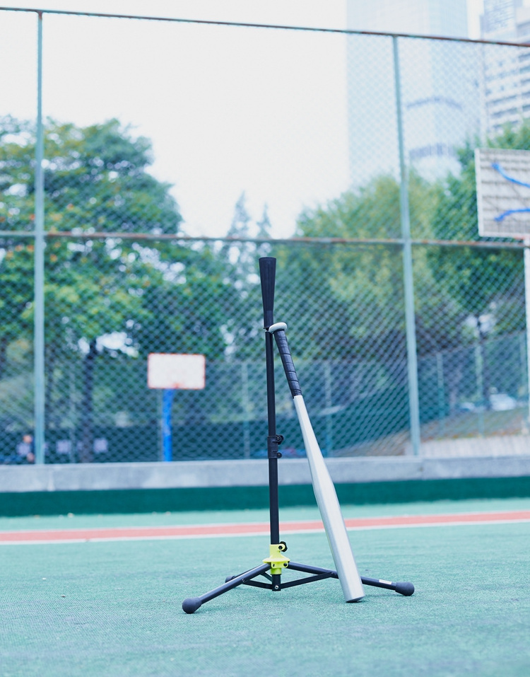 High Quality Durable Portable Hitting Pitching Practice Professional Baseball Item Rotating Swing Batting Tee