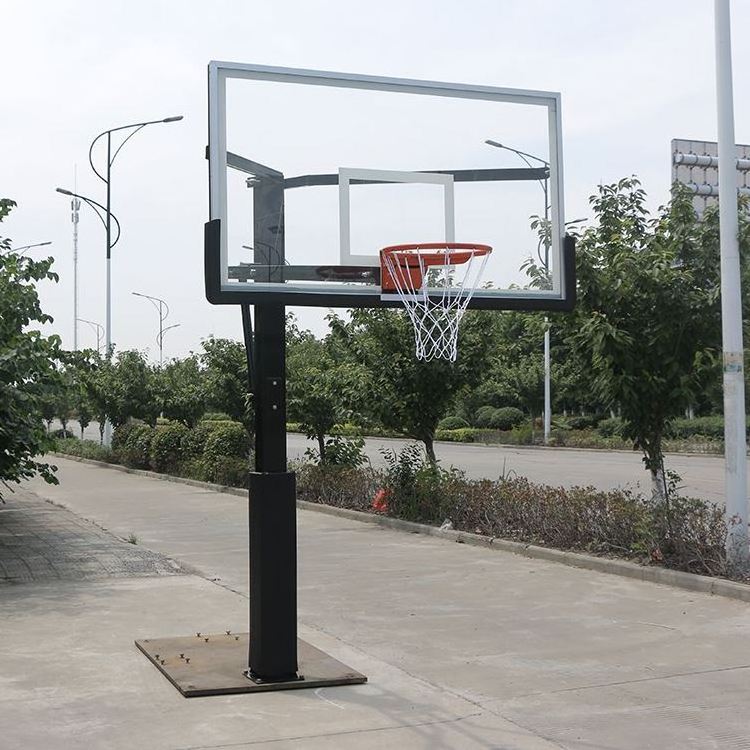 A-1029UI Wholesale Adjustable Standard stand Basketball Stand hoops inground adjustable portable Basketball Backboard Stand 10ft