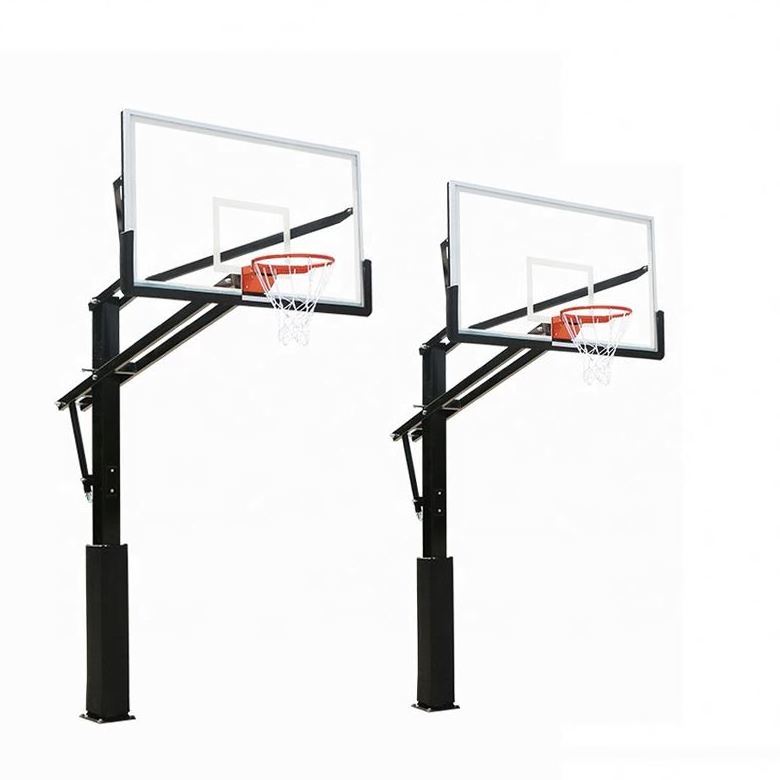 A-1029UI Wholesale Adjustable Standard stand Basketball Stand hoops inground adjustable portable Basketball Backboard Stand 10ft