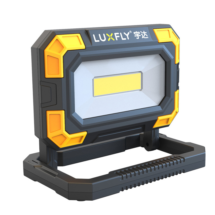 Custom available construction mini portable rechargeable led work light for work shop