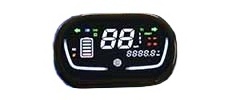 Exclusive partnership 6 Gear LCD Motorcycle Odometer Motorcycle Digital Dashboard