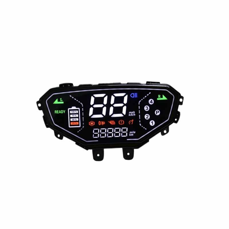 Exclusive partnership 6 Gear LCD Motorcycle Odometer Motorcycle Digital Dashboard