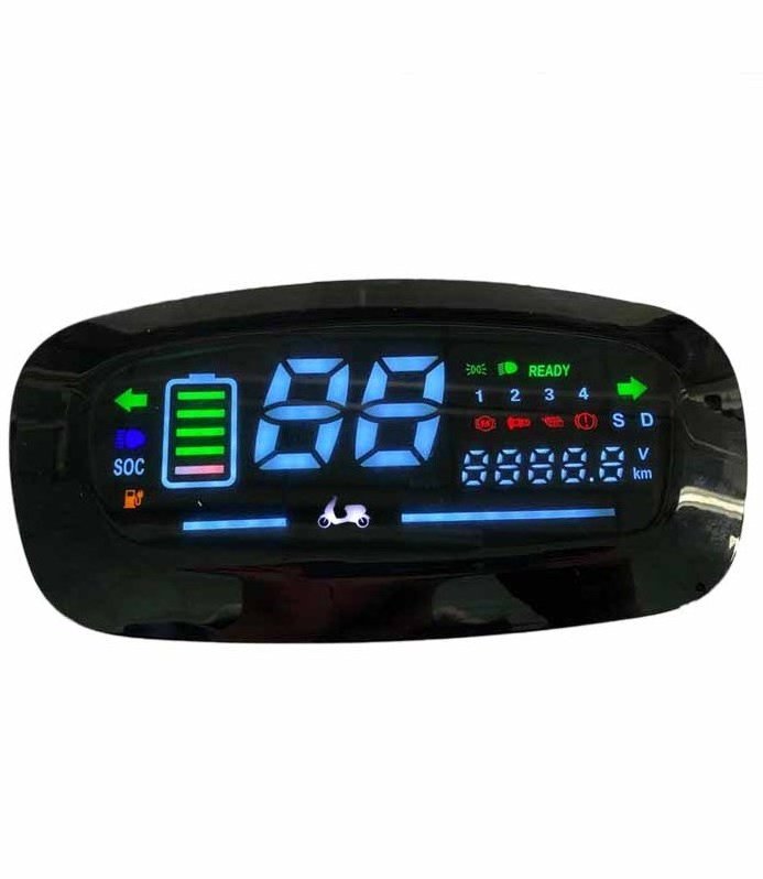 Exclusive partnership 6 Gear LCD Motorcycle Odometer Motorcycle Digital Dashboard