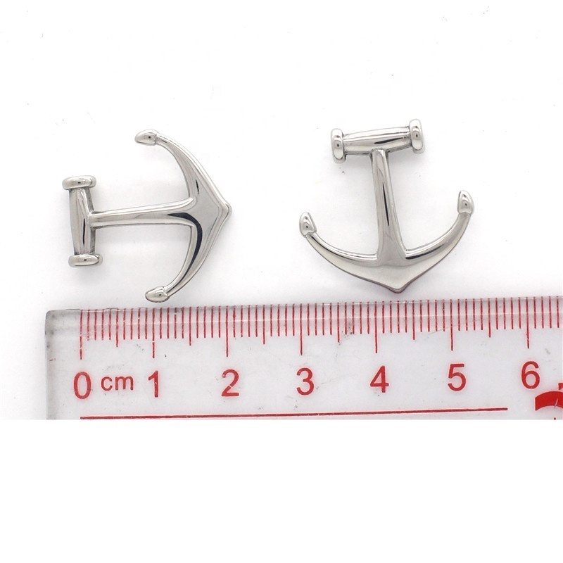 European Jewelry Finding Anchor Stainless Steel charm