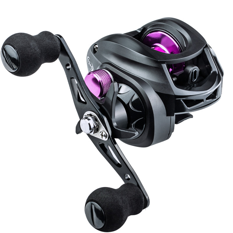 LINNHUE Baitcasting Reel AM2000 7.2:1 Gear Ratio Fishing Reel 8KG Max Drag N42 Neodymium Magnet Saltwater Reel Fishing Pesca