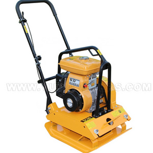 Road Compaction Hand Mini Walk Behind Reversible Portable Vibrating Robin Plate Compactor Machine Compactador With Water Tank