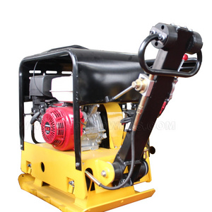 140 160 330 kg Gasoline Diesel Reversable Plate Compactor Clutch Manual Vibrating Earth Compactor For Sale Best Price