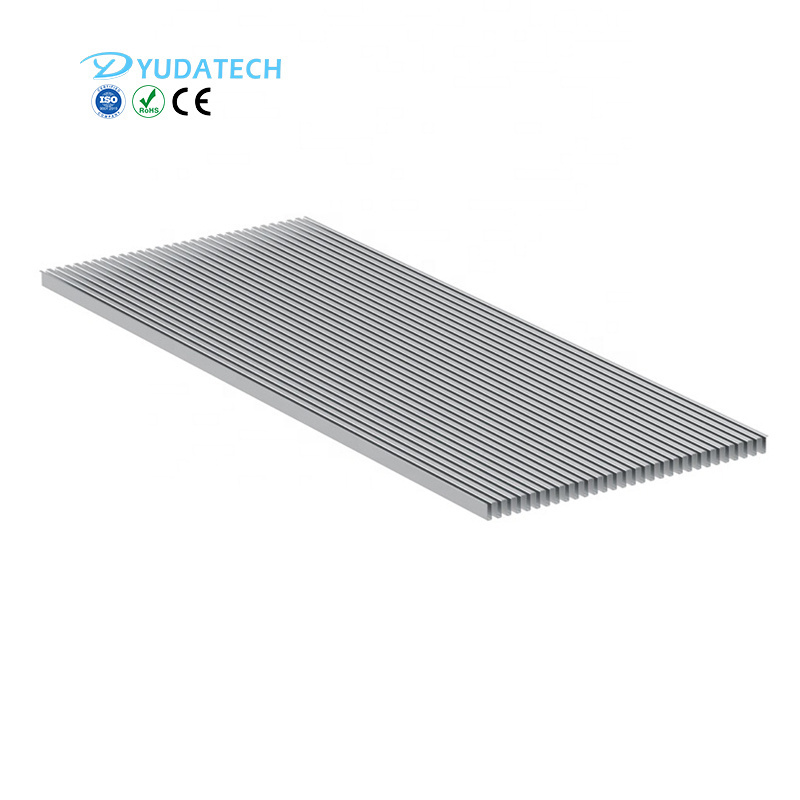 Manufacturer Wholesale Customize Aluminum Flexible Folded Fin Heatsink Heat Sinks