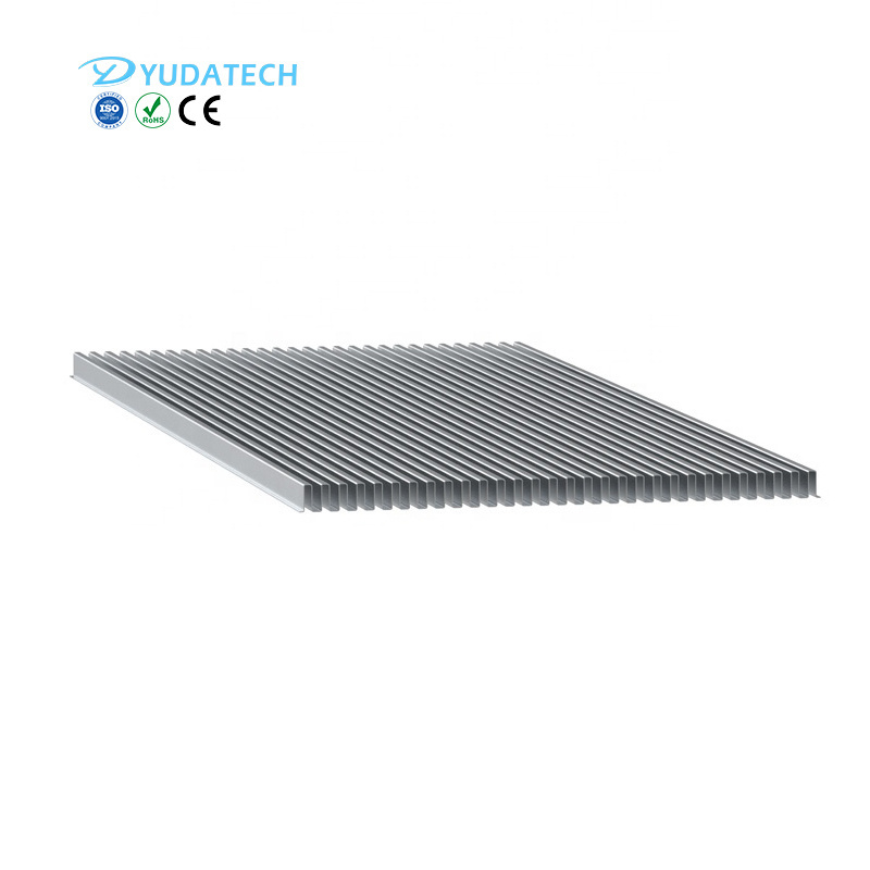 Manufacturer Wholesale Customize Aluminum Flexible Folded Fin Heatsink Heat Sinks