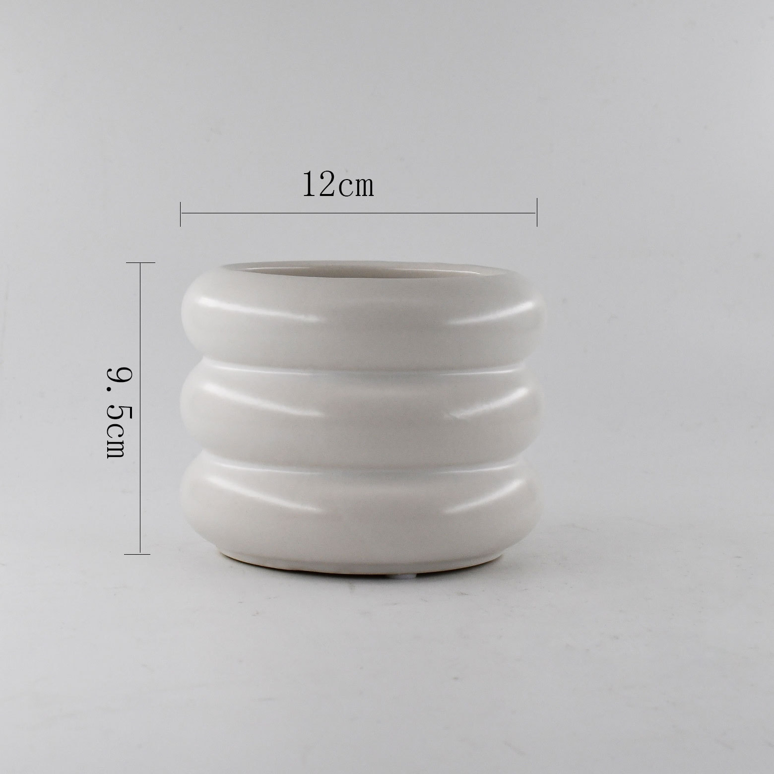 High Quality Jars for Candles White New Trendy Products Big Round Pink Colorful Unique Cylinder Luxury Ceramic Candle Jar