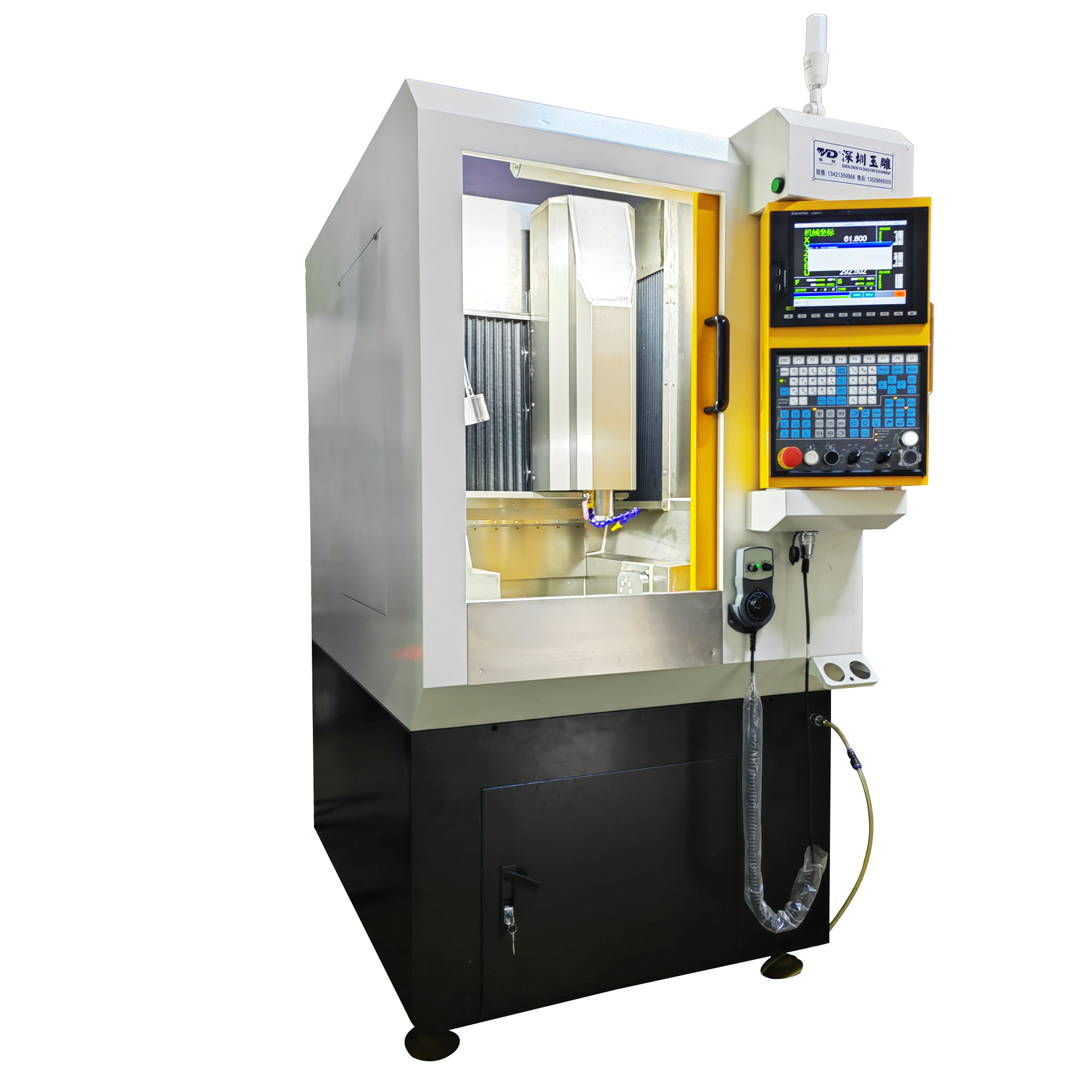 RY-320-5 High speed precision CNC milling machine for manufacturing precision metal parts and ceramic processing