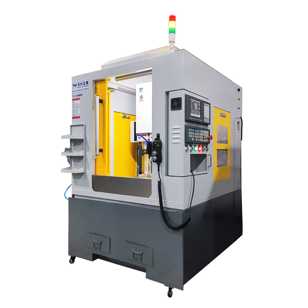 RY-540-3 ATC Coin Making Engraving Automatic Cnc Machine for Aluminium Cnc Milling Machine 3 Axis Stainless Steel Die Cutting