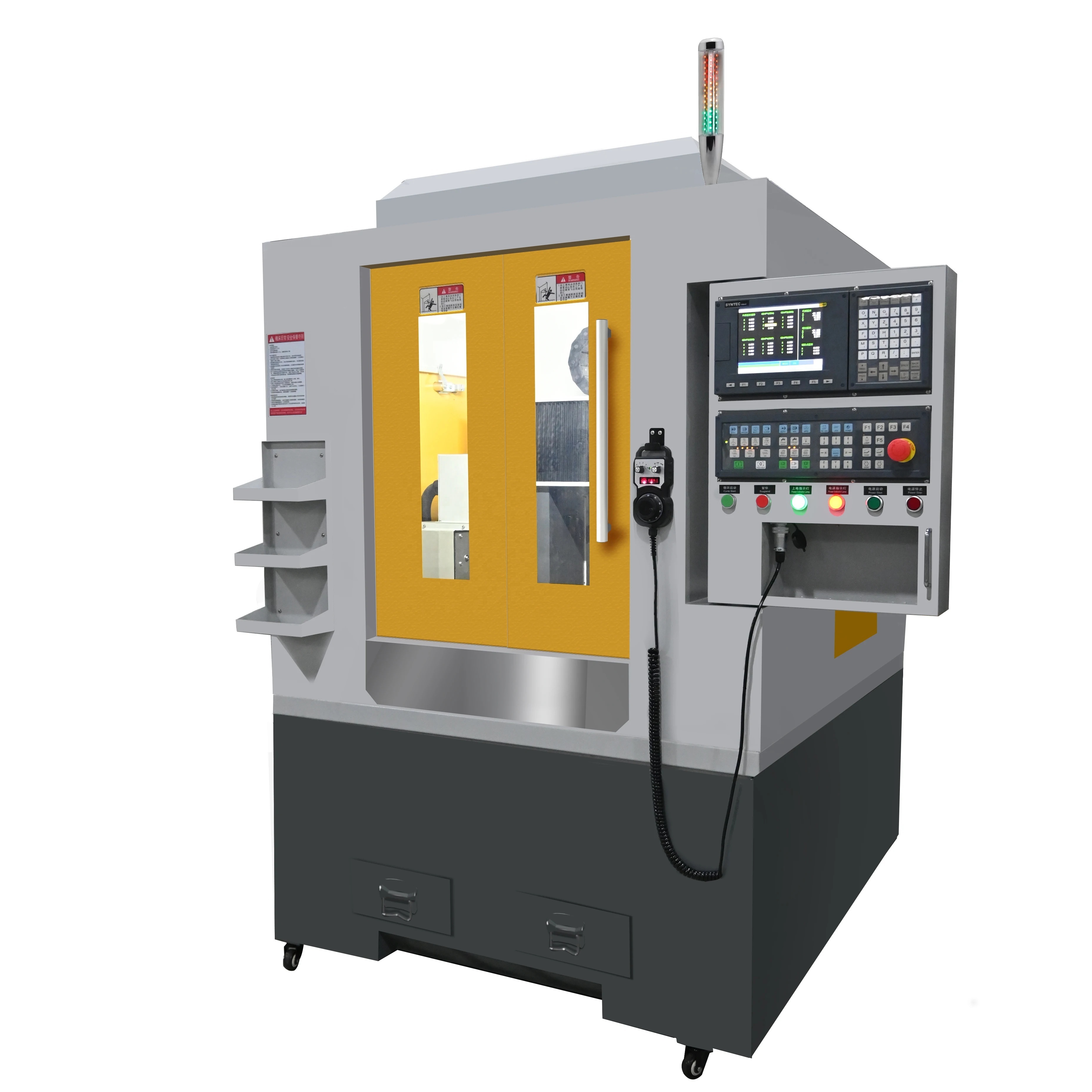 Ry-540atc Precision CNC Small Machining Center Vertical Multifunctional VMC Machine with Fanuc and Mitsubishi Control Systems