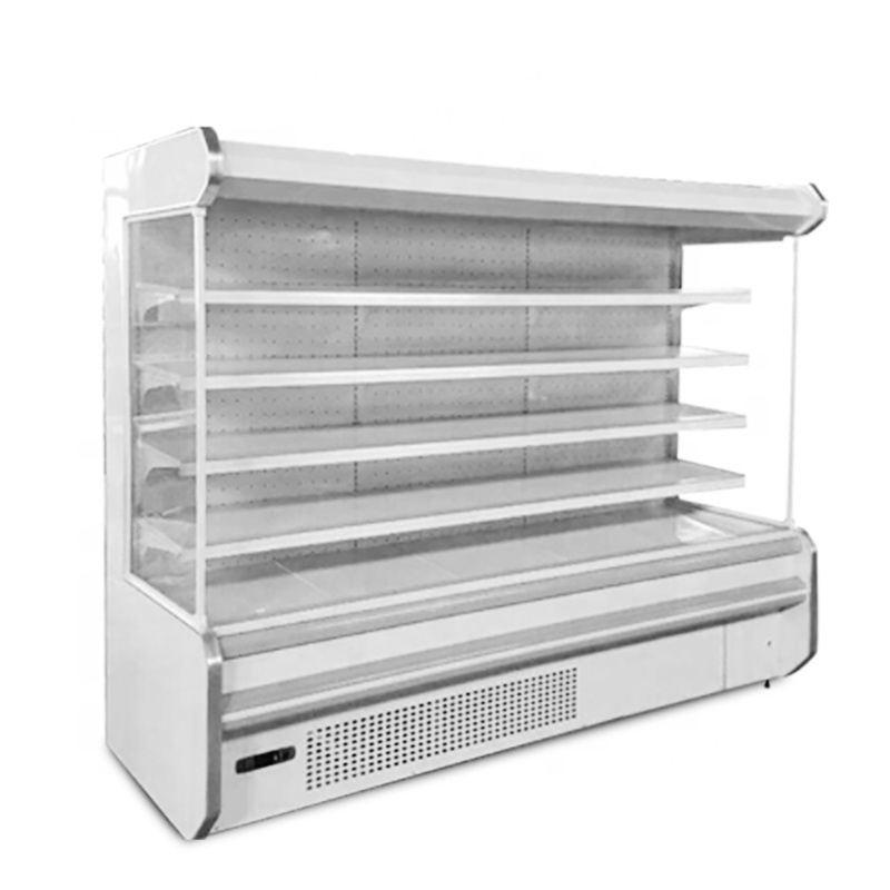 Supermarket Display Freezer Commercial Display Fridge Freezers Cooler For Fruit and Vegetables