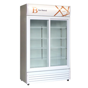 Convenience Store Pepsi Beverage Flower Upright Glass Door Display Fridge Refrigerator Beer Red Bull Bar Cooler Wine Freezer